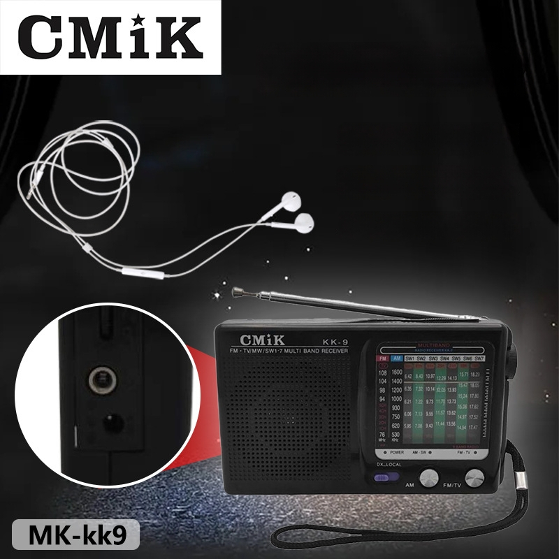 Nešiojamas radijas senjorams su įmontuotu garsiakalbiu, rankinis reguliavimas, mono garsas, MP3 palaikymas, baterijos talpa mažiau kaip 1000 mAh