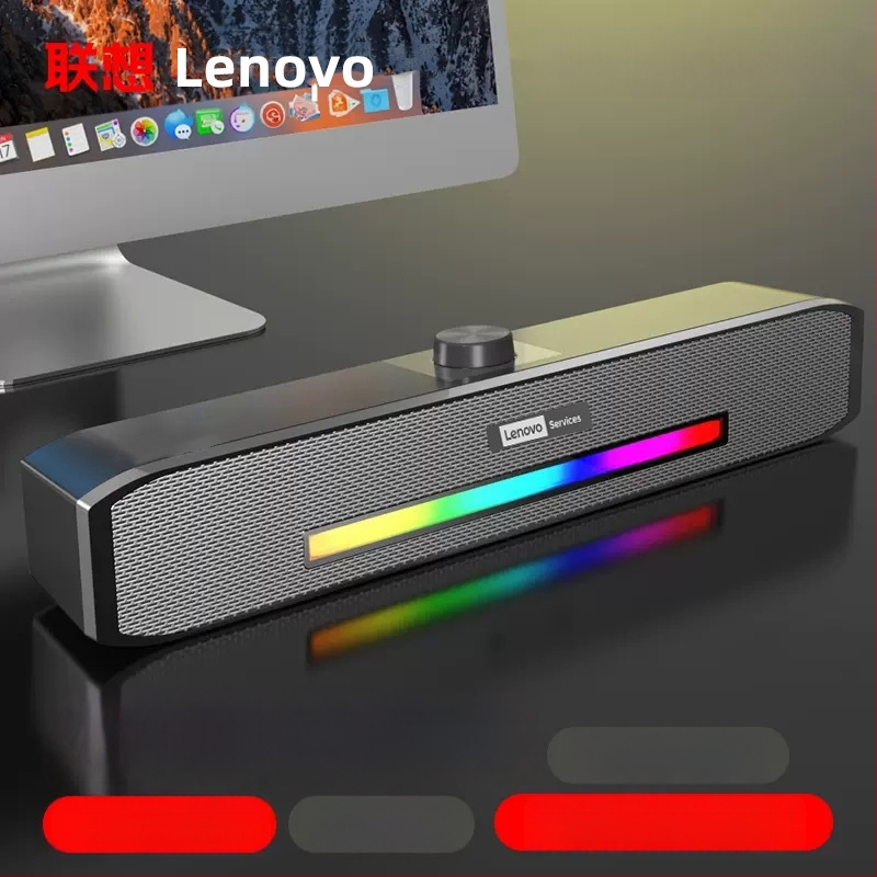 Lenovo B02 USB maitininamas stereo garsiakalbiai su Bluetooth 4.0, 3W išėjimo galia, 40Hz–20kHz, 2 garsiakalbiai