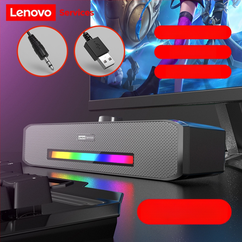 Lenovo B02 USB maitininamas stereo garsiakalbiai su Bluetooth 4.0, 3W išėjimo galia, 40Hz–20kHz, 2 garsiakalbiai