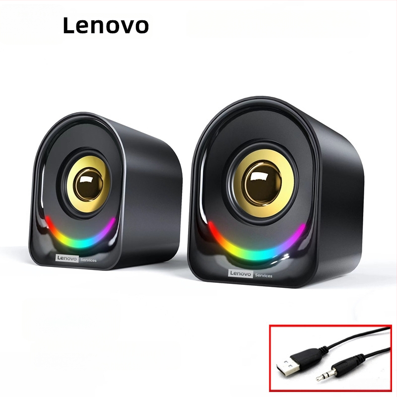 Lenovo B02 USB maitininamas stereo garsiakalbiai su Bluetooth 4.0, 3W išėjimo galia, 40Hz–20kHz, 2 garsiakalbiai