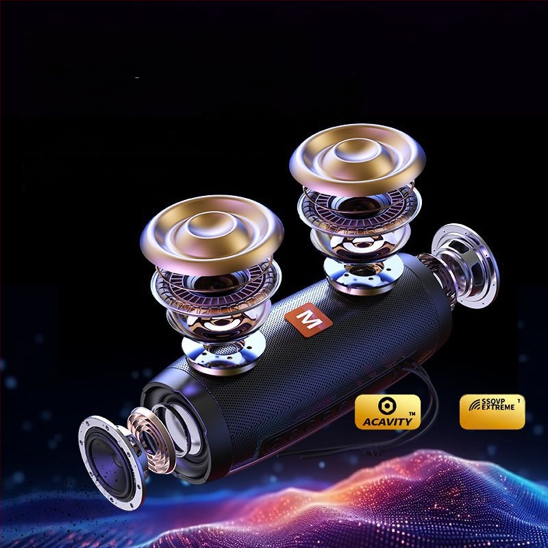 TG157 Bluetooth garsiakalbis — 2 garsiakalbiai, 8W, Bluetooth 5.0, IPX4 atsparus vandeniui, įmontuota 1000–1200mAh baterija