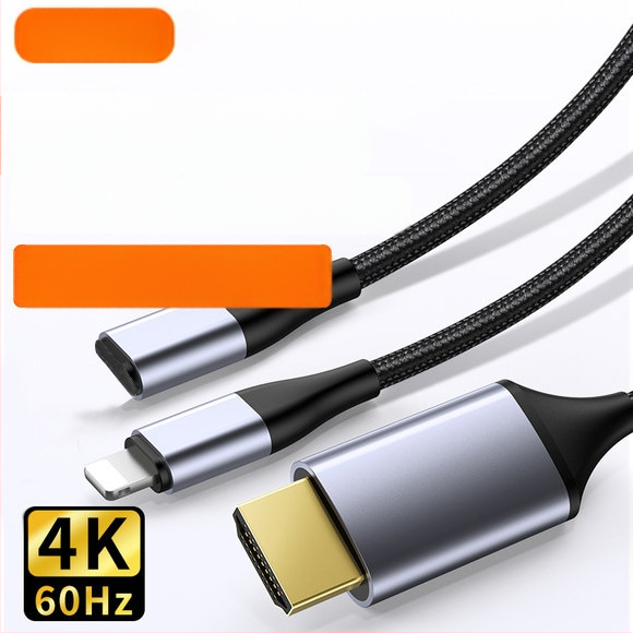 HDMI laidas Apple įrenginiams, HDMI 2.0 HDTV didelio greičio laidas, OEM prieinamas, išleistas 2024 m.