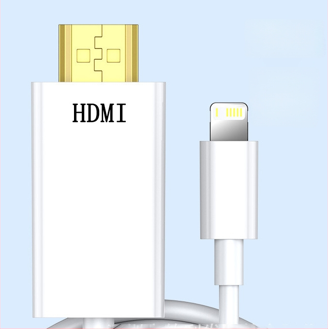 HDMI laidas Apple įrenginiams, HDMI 2.0 HDTV didelio greičio laidas, OEM prieinamas, išleistas 2024 m.