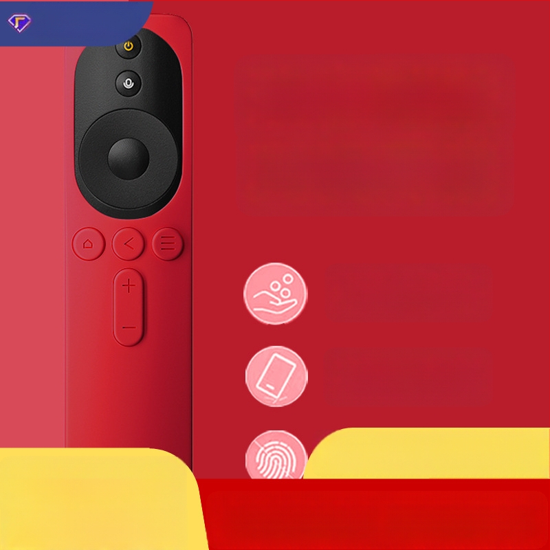 Xiaomi TV nuotolinio valdymo dėklas – silikonas, šiuolaikiško minimalistinio stiliaus, suderinamas su 4 kartų Mi TV nuotolinio valdymo pulteliais