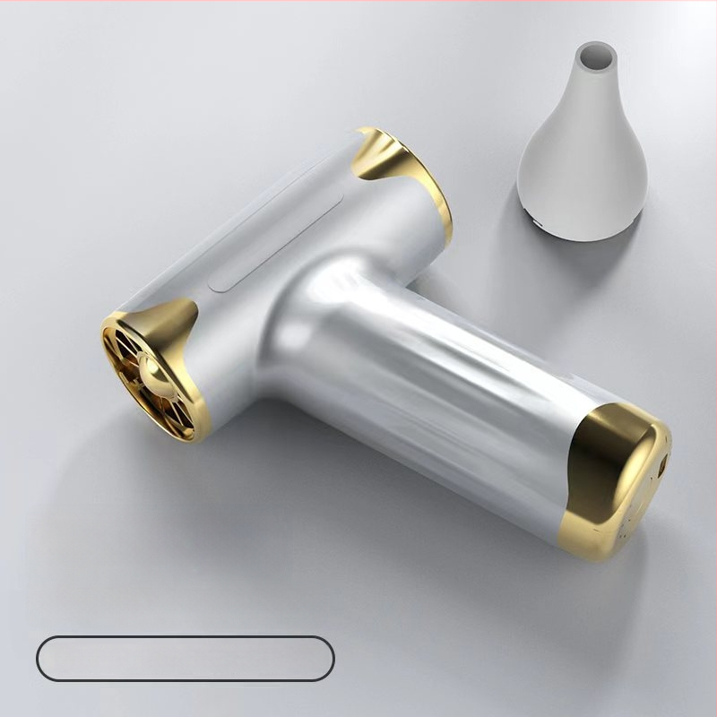 Mini belaidis plaukų džiovintuvas su brushless DC varikliu, 60W, 5V, 4 greičiai, vienas oro antgalis