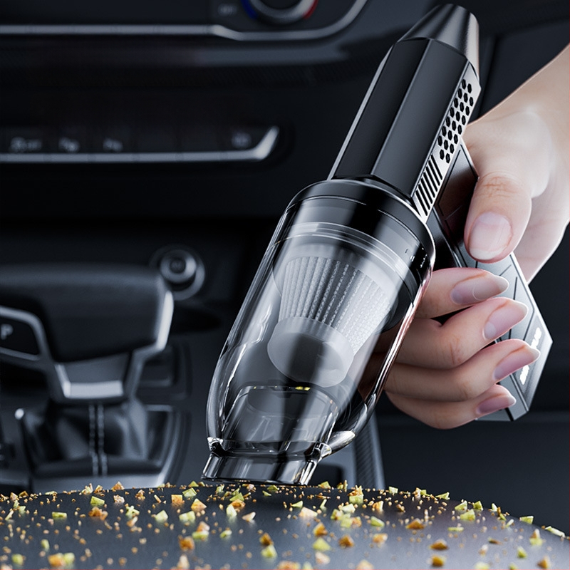 Automobilio ventiliatorius su bešepetėlių motoru, nešiojamas, didelio greičio turbina, 160W, modelis ST-8113, viskas viename pūtimui ir siurbimui dulkom