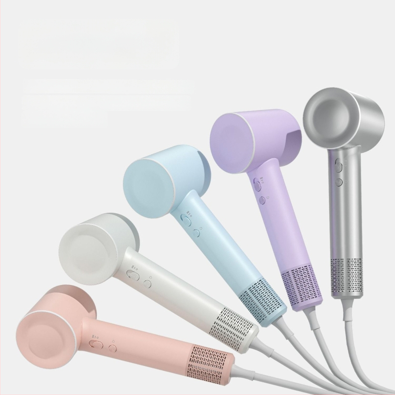 Plaukų džiovintuvas be mentelių, neigiami jonai, 1600W, be šepetėlių variklio, 220V