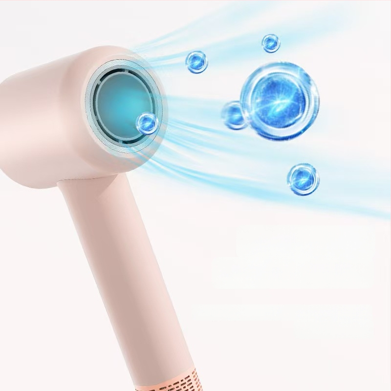 Plaukų džiovintuvas be mentelių, neigiami jonai, 1600W, be šepetėlių variklio, 220V