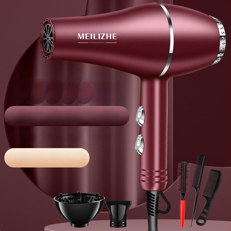 Aukštos galios plaukų džiovintuvas, šepetėlinis variklis, šaltas/karštas oras, 3 greičiai, vienas antgalis, pastovi temperatūros kontrolė