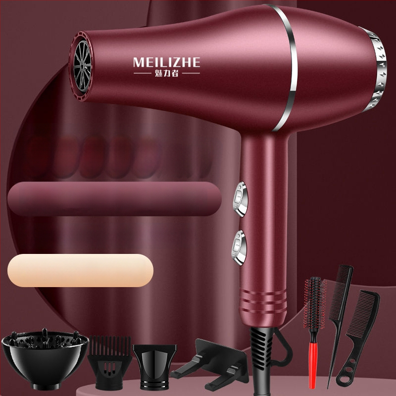 Aukštos galios plaukų džiovintuvas, šepetėlinis variklis, šaltas/karštas oras, 3 greičiai, vienas antgalis, pastovi temperatūros kontrolė