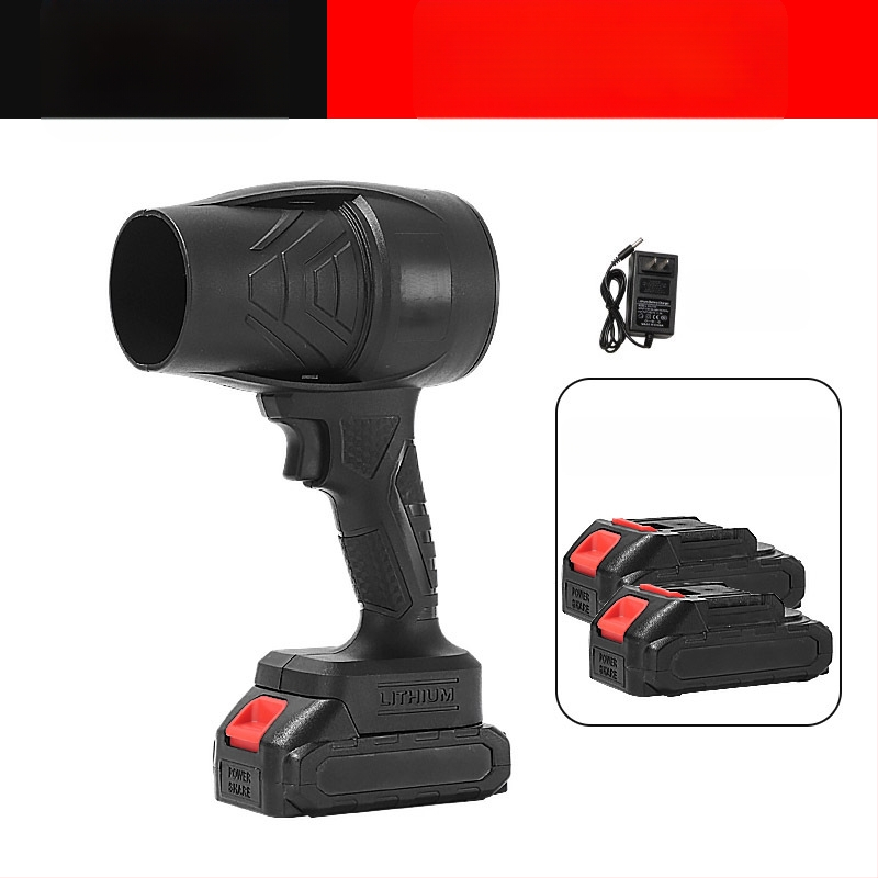 Belaidis rankinis dulkių pūtėjas, įkraunama ličio baterija, 21V, pramonės klasės ventiliatorius