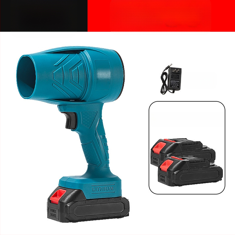 Belaidis rankinis dulkių pūtėjas, įkraunama ličio baterija, 21V, pramonės klasės ventiliatorius