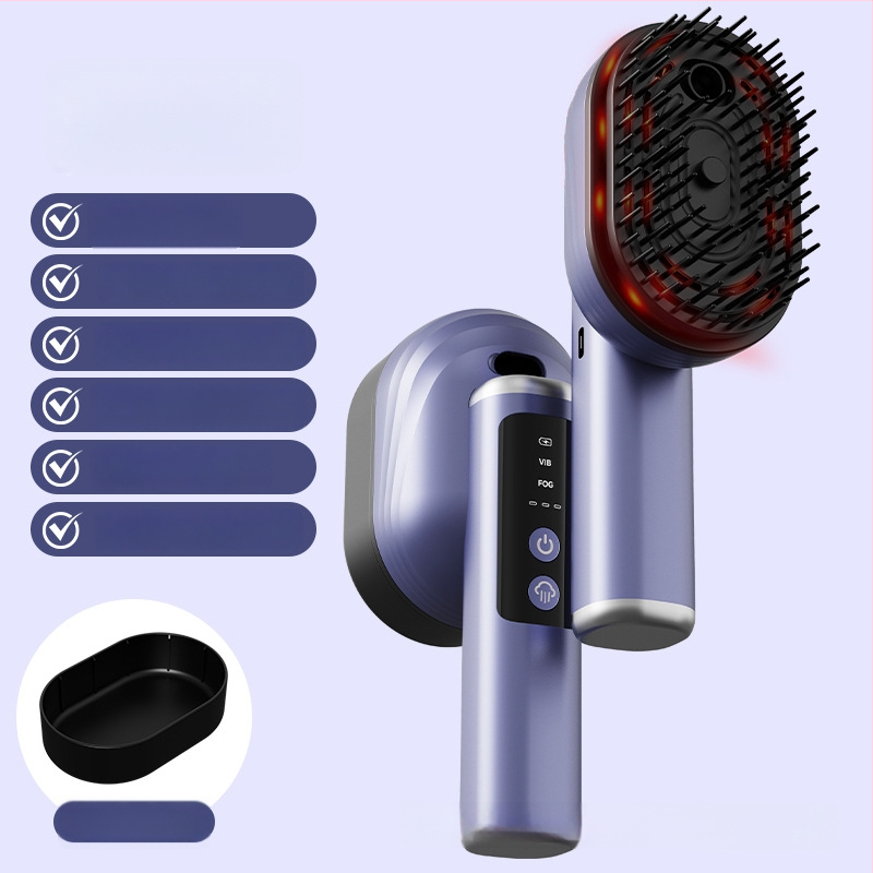 Elektriline peamassaažija peanahale meridiaankandmasaažiga, juuksekasvu pihusti ja vedeliku manustamise seade - Mudel Dys-15, 3. kiirus, kõigile vanuserühmadele, turuletoomine 2025