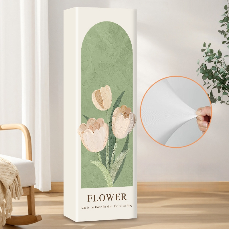 Vertikalus oro kondicionieriaus dulkių gaubtas, stačiakampė svetainės spinta, poliesteris, suderinamas su 3P2P, pritaikomas