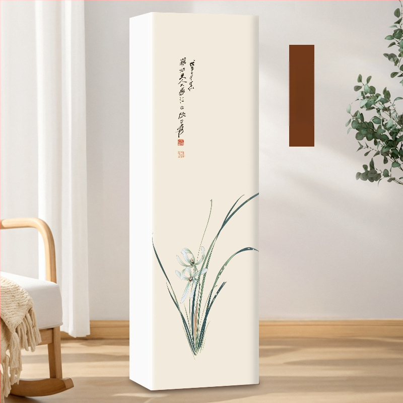 Vertikalus oro kondicionieriaus dulkių gaubtas, stačiakampė svetainės spinta, poliesteris, suderinamas su 3P2P, pritaikomas