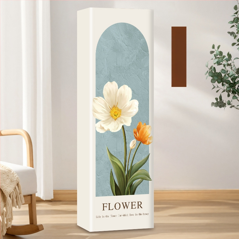 Vertikalus oro kondicionieriaus dulkių gaubtas, stačiakampė svetainės spinta, poliesteris, suderinamas su 3P2P, pritaikomas