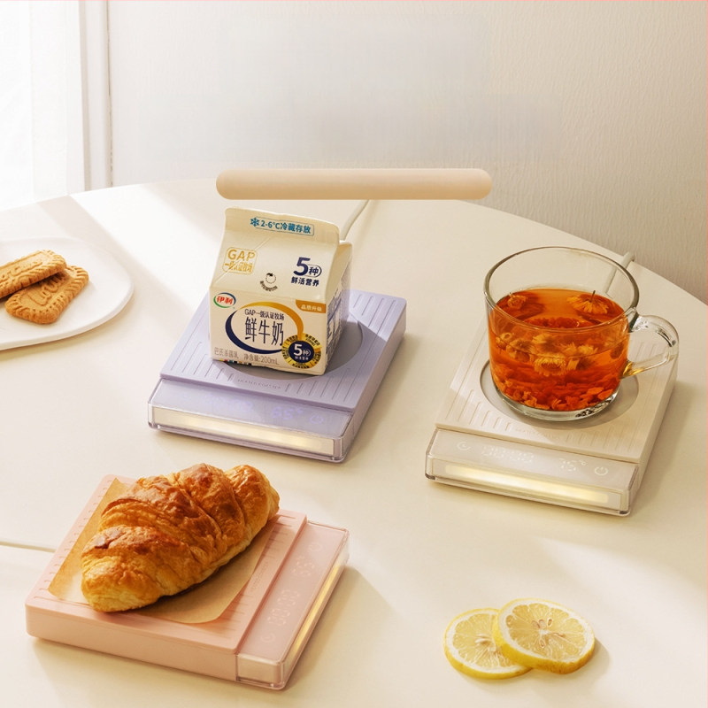 Šildantis padėklas puodeliams su PTC šildytuvu, 220V, 50W