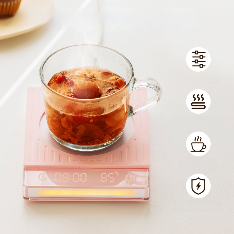 Šildantis padėklas puodeliams su PTC šildytuvu, 220V, 50W