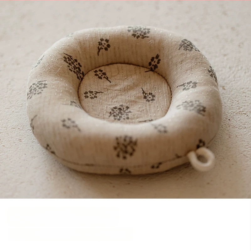 Japonijos stiliaus arbatinuko kilimėlis iš medvilnės-lino audinio, storas apsaugos nuo nudegimų sluoksnis, apskrito puodelio padėkliukas ir pieno padėklas, rankų darbas