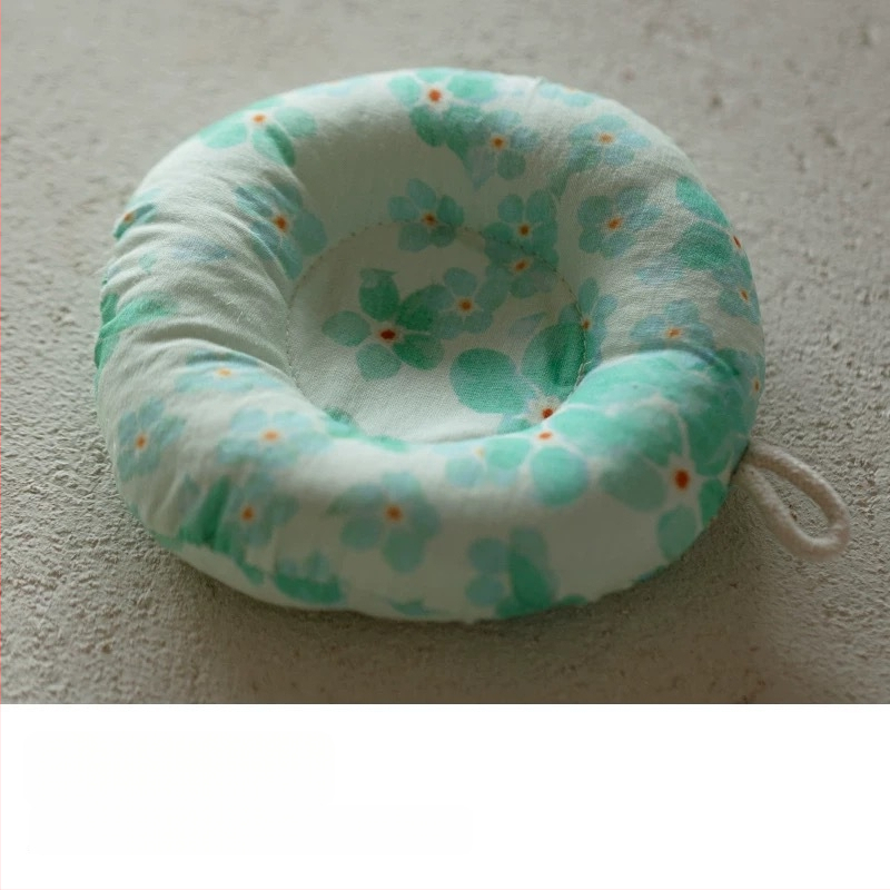 Japonijos stiliaus arbatinuko kilimėlis iš medvilnės-lino audinio, storas apsaugos nuo nudegimų sluoksnis, apskrito puodelio padėkliukas ir pieno padėklas, rankų darbas