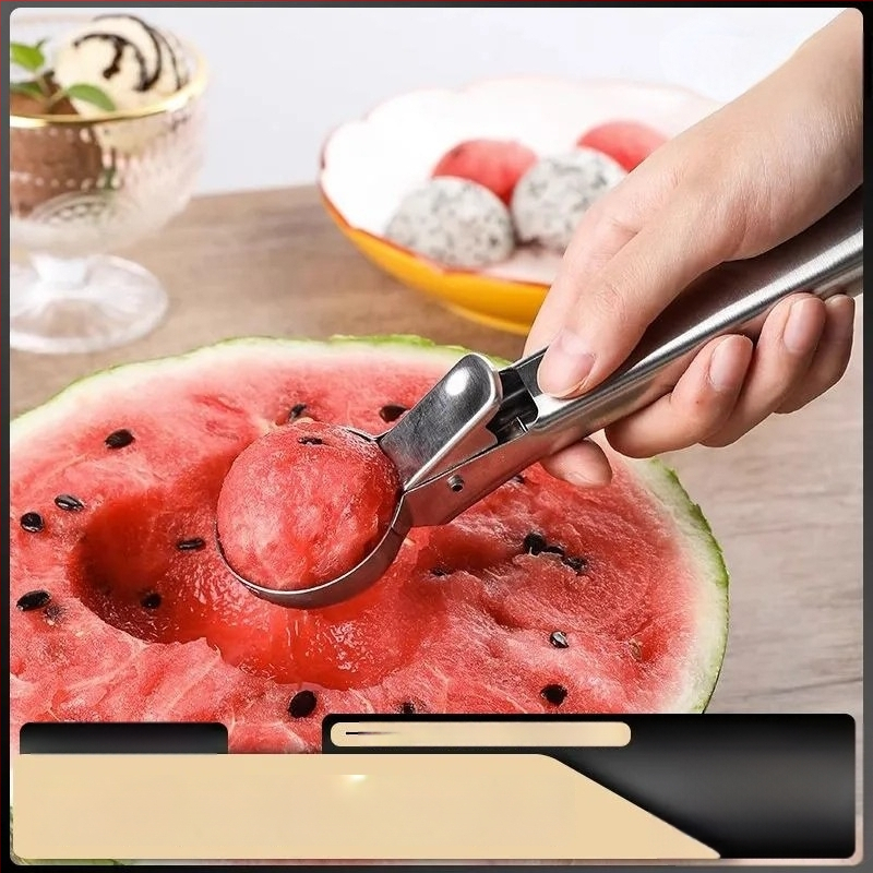 Nerūdijančio plieno ledų šaukštas, modernus minimalistinis dizainas, suaugusiųjų naudojimui