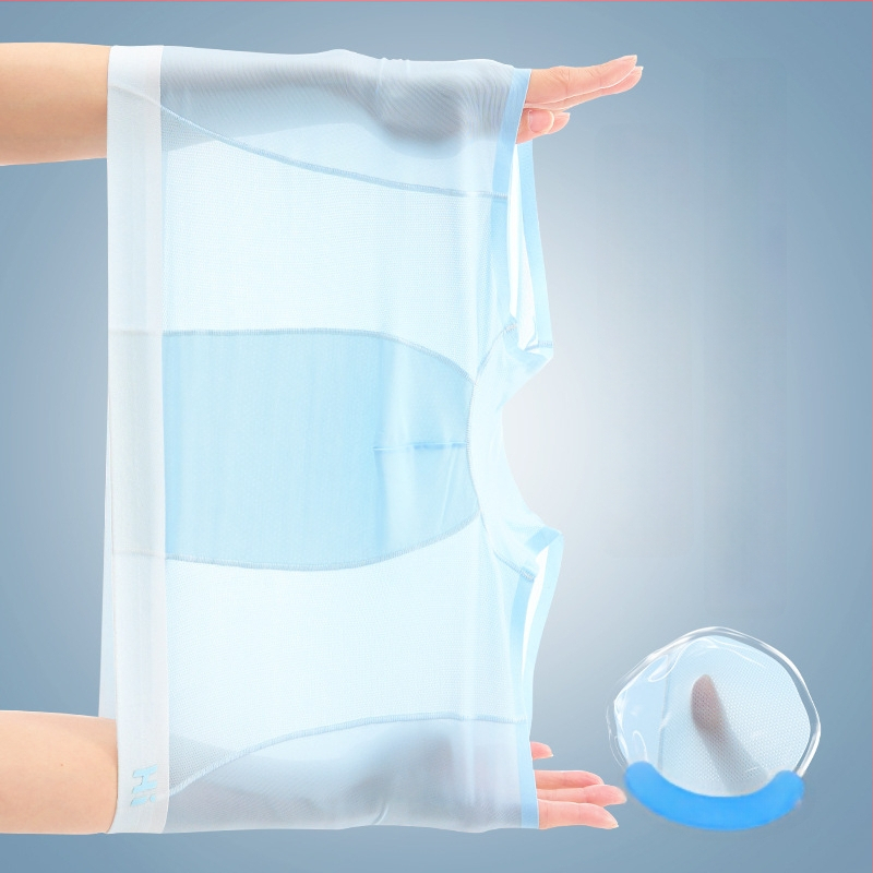 Vaikų be siūlių antibakteriniai šortai berniukams, A klasės sauga, Ice Silk audinys, 82% nailonas, skirtas 8+ metų vaikams (apie 140 cm)