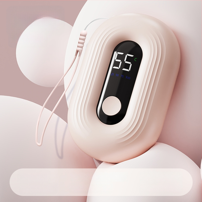 USB įkraunamas rankų šildytuvas, modelis N12, 5V 3W, aliuminio plokštės šilumos sklaida, įmontuota 1000–1200 mAh baterija