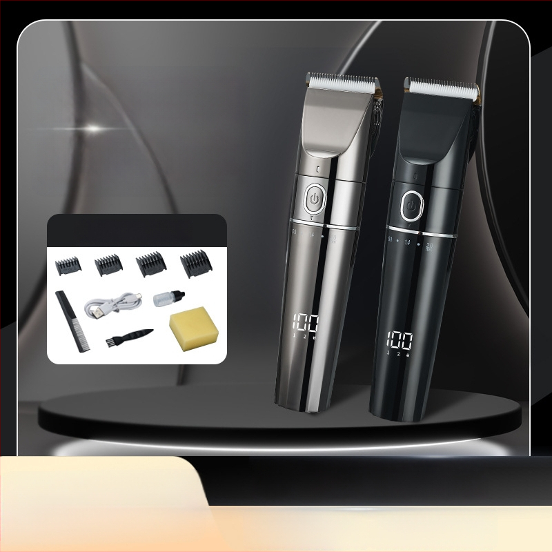 Bērnu matu griezējs, ārkārtīgi kluss, ar iekšējo akumulatoru, keramikas asmens, darbības laiks 1–3 stundas, uzlādējošs