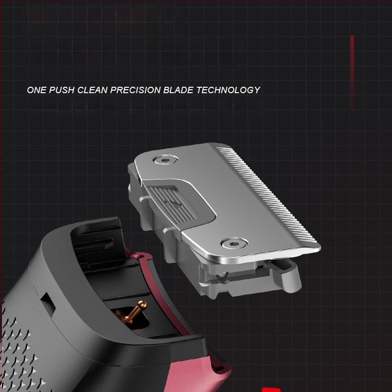 Elektriskais matu griezējs ar pilnu ķermeņa mazgāšanu un LCD displeju, uzlādējams, ar berzes motoru, nerūsējošā tērauda asmeņi (Iekšējā akumulatora jauda 500–800 mAh – Darbības laiks 1–3 h – Troksnis 46–70 dB – Ūdensizturīgs)