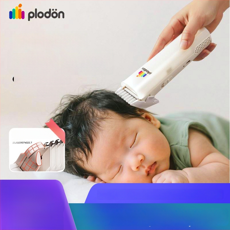 Puliton plaukų kirpimo mašina – itin tylus, įkraunama, 5W, plaukų siurbimas, atspari vandeniui, kūdikiams ir vaikams