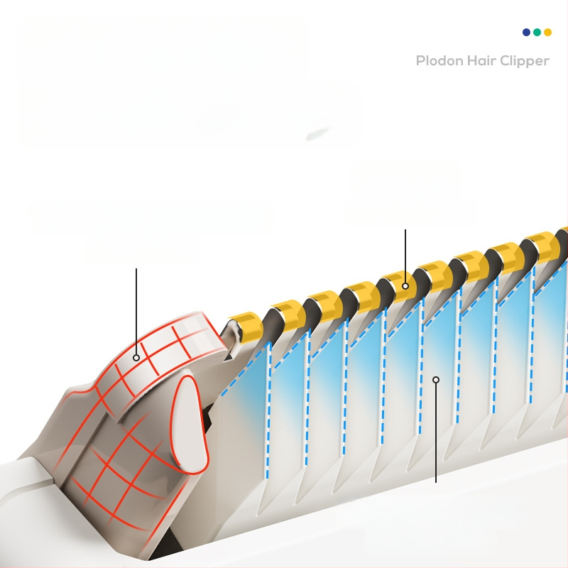 Puliton plaukų kirpimo mašina – itin tylus, įkraunama, 5W, plaukų siurbimas, atspari vandeniui, kūdikiams ir vaikams