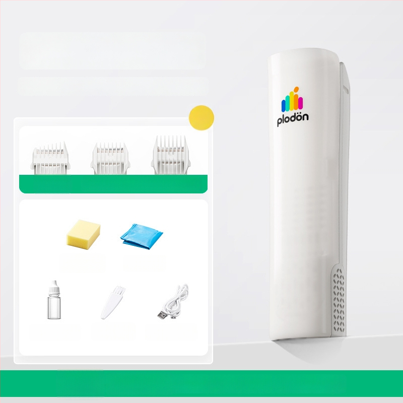 Puliton plaukų kirpimo mašina – itin tylus, įkraunama, 5W, plaukų siurbimas, atspari vandeniui, kūdikiams ir vaikams