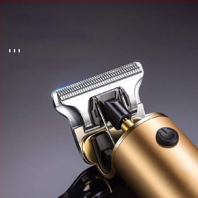 Plaukų kirpimo rinkinys - įkraunamas, su šepetėlių varikliu, nerūdijanio plieno peiliai, atsparus vandeniui, integruota baterija 1200–2000mAh