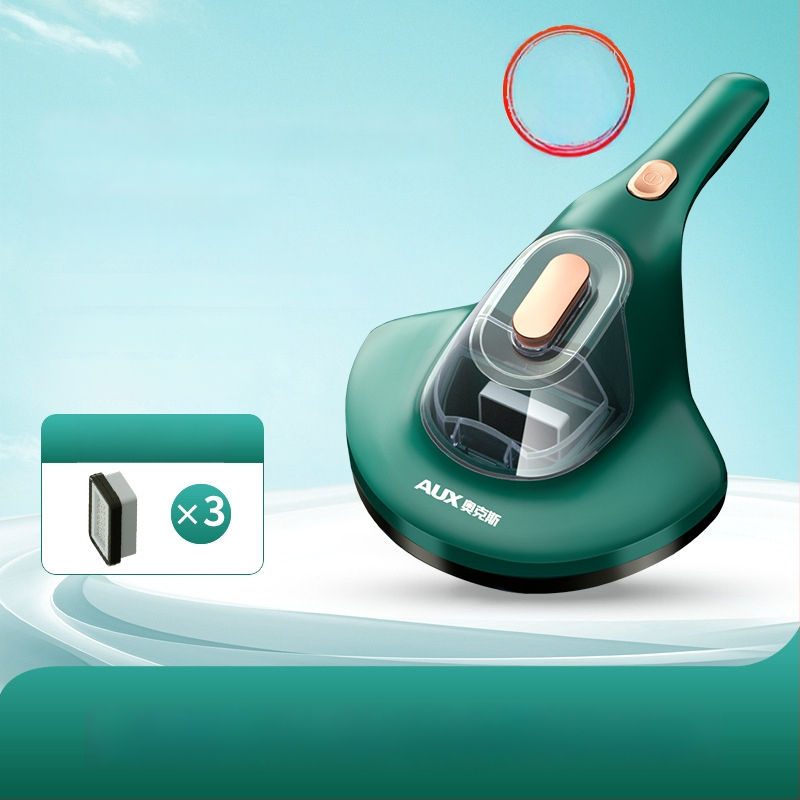 Rankinis erkinių siurblys su UV sterilizacija ir ciklono antgaliu, maitinamas laidu, kabelio ilgis apie 4 m, dulkių talpa >0,4 L