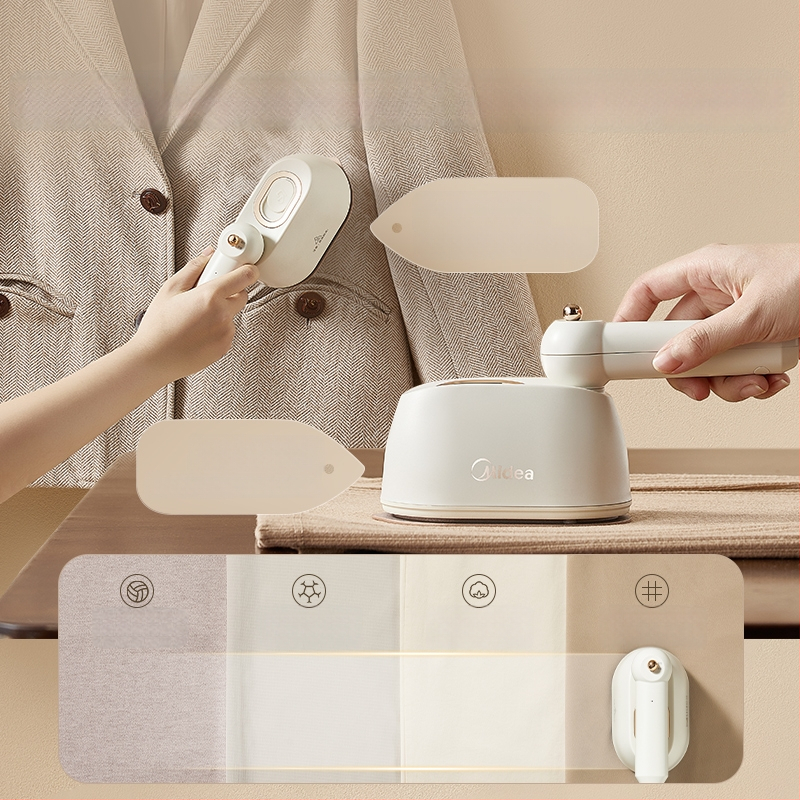 Midea rankinis drabužių garintuvas, nešiojamas sulankstomas, 111-240V, namų ir bendrabūčio naudojimui