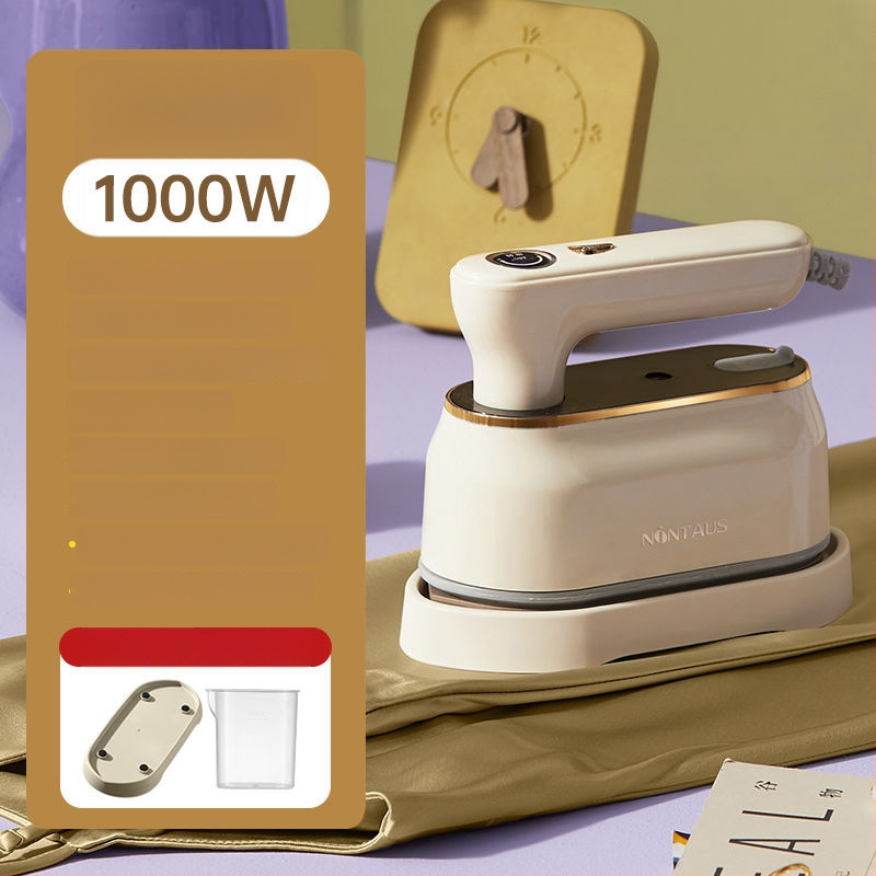 Rankinis drabužių garintuvas — 1000 W, maitinimas iš tinklo, 111–240V, talpa <0,8 l, sulankstomas dizainas, viskas viename lyginimo sistemoje