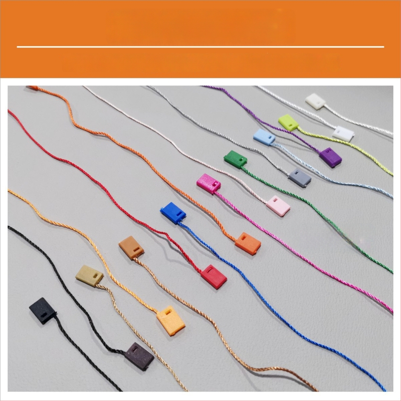 Etiketės virvė, Hengchang prekės ženklas, pagrindinė medžiaga: poliesterio siūlas, sagties medžiaga: plastikas, taikymas: batai, skrybėlės, kuprinės, drabužiai, aksesuarai, namų tekstilė, žaislai