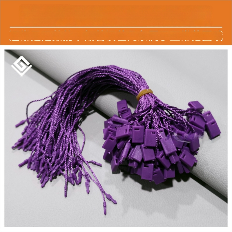 Etiketės virvė, Hengchang prekės ženklas, pagrindinė medžiaga: poliesterio siūlas, sagties medžiaga: plastikas, taikymas: batai, skrybėlės, kuprinės, drabužiai, aksesuarai, namų tekstilė, žaislai