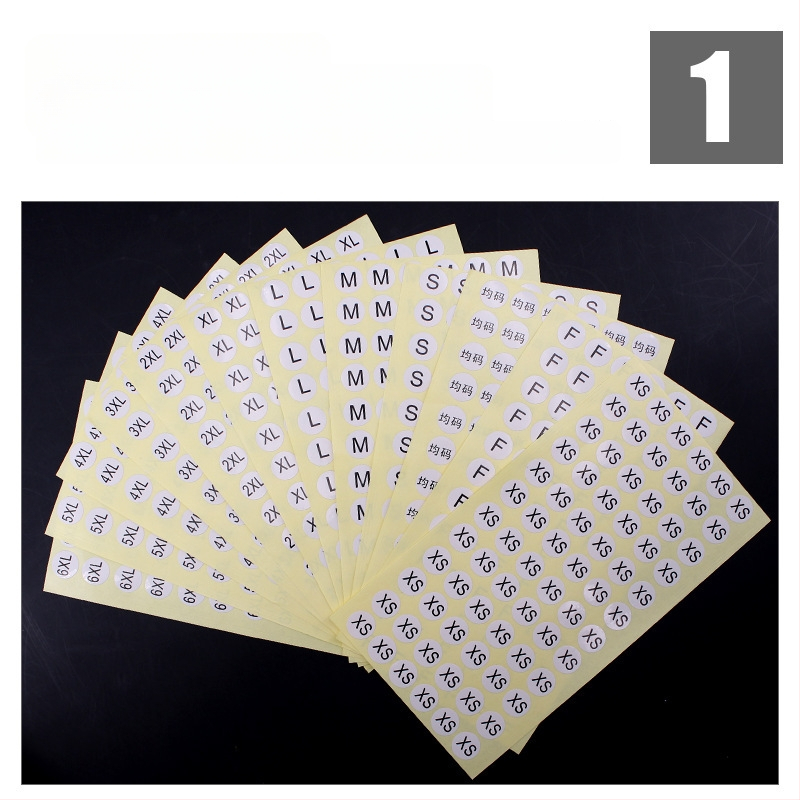 Apskrito vario lipni etiketė su įpjova spauda, vandens pagrindu klijai, ilgalaikė temperatūros atsparumas 20