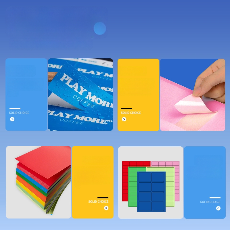 Stačiakampis lipnus popierius etiketėms spausdinimui, skirtas ekspresinei logistikai, karšto klijavimo lipalas, didelė įtampos jėga, gera tempimo elastingumas, temperatūros atsparumas iki 35°C