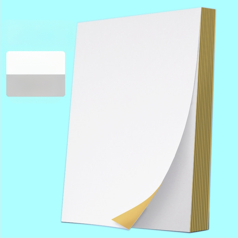 Stačiakampis lipnus popierius etiketėms spausdinimui, skirtas ekspresinei logistikai, karšto klijavimo lipalas, didelė įtampos jėga, gera tempimo elastingumas, temperatūros atsparumas iki 35°C