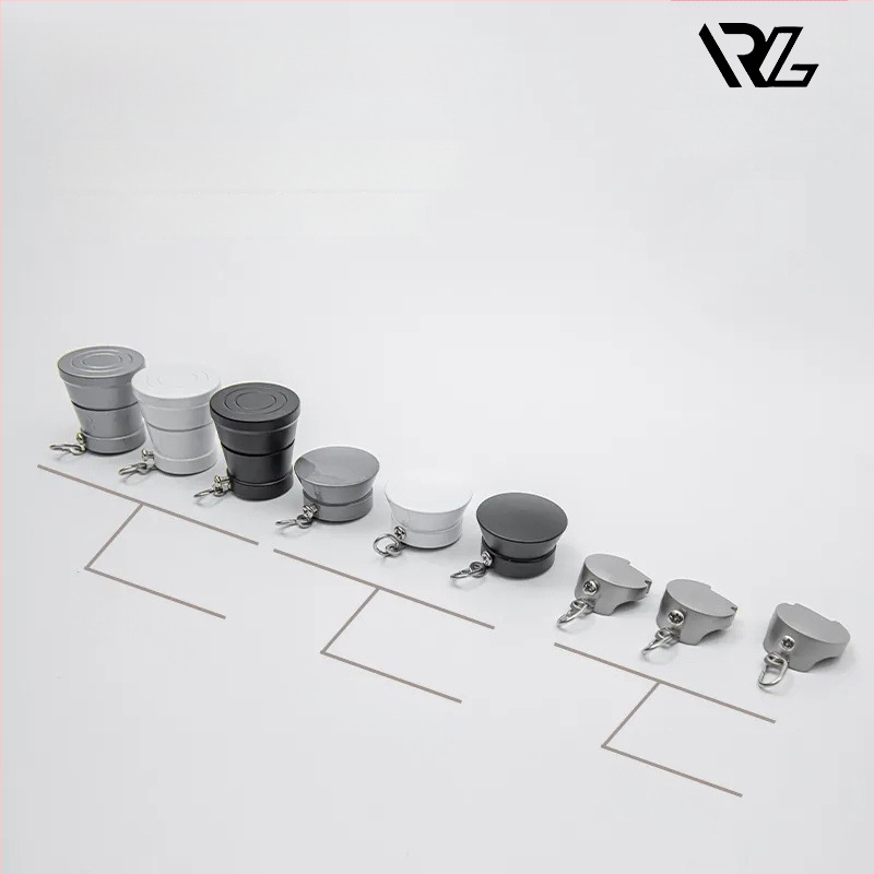 Alumiiniumist kardinastang koos liiniga, külg- ja ülaosas kinnitusega, ühe- ja kahetorud, kohandatav, kaasaegne Põhjamaade stiil