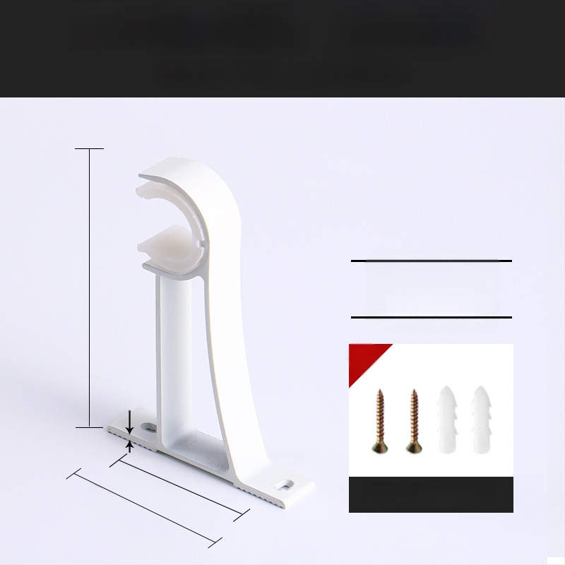 Alumiiniumist kardinavarda kinnitus – ühele või kahele vardale – fikseeritud alus – üla- või külgmine paigaldus