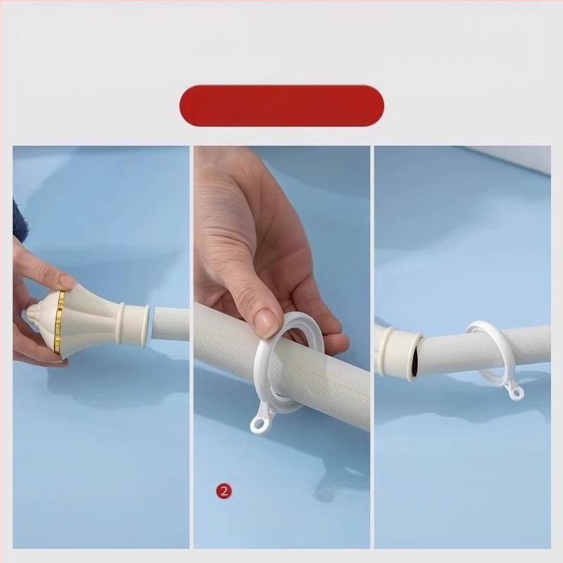 Užuolaidų žiedai pakabinimui – Nano vertikalus audinys, Neck Strength prekės ženklas, modernus paprastas stilius