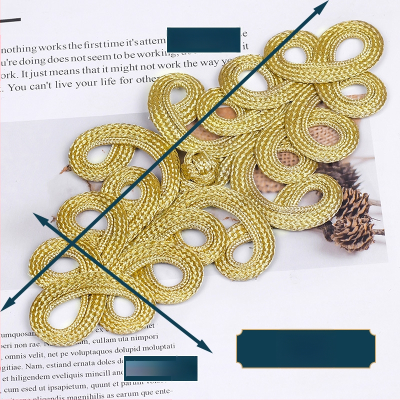 Dekoratyvinė sagtelė – auksinė viela, vintažo stilius, prekės ženklas Inheritance Accessories