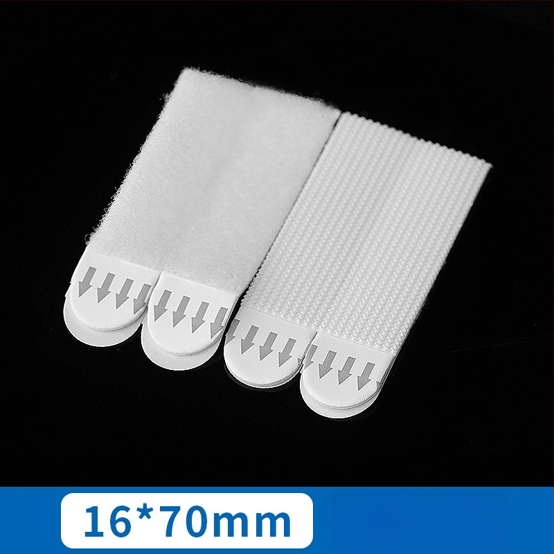 Užuolaidų siuvimo fiksatoriai su Velcro juostelėmis, laikikliai abiejuose galuose — Prekė Neck strength; Medžiaga: Audinys; Kategorija: užuolaidų sagtis; Stilius: modernus paprastumas