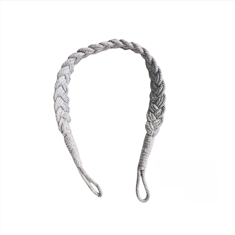 Reguliuojami užuolaidų rišikliai iš medvilninės virvelės gazų užuolaidoms, Nordic stilius, prekės ženklas Nine elephants