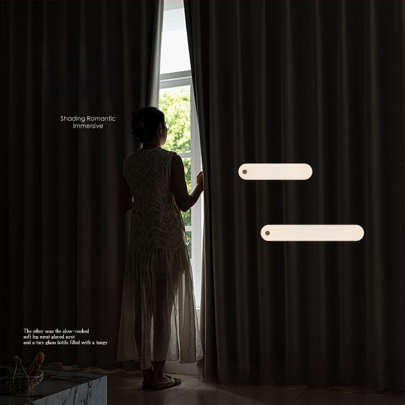 Dvimpusė visiškai užtamsinanti užuolaida, Chenille audinys, užtamsinimas 71–90%, šiuolaikiškas minimalistinis stilius