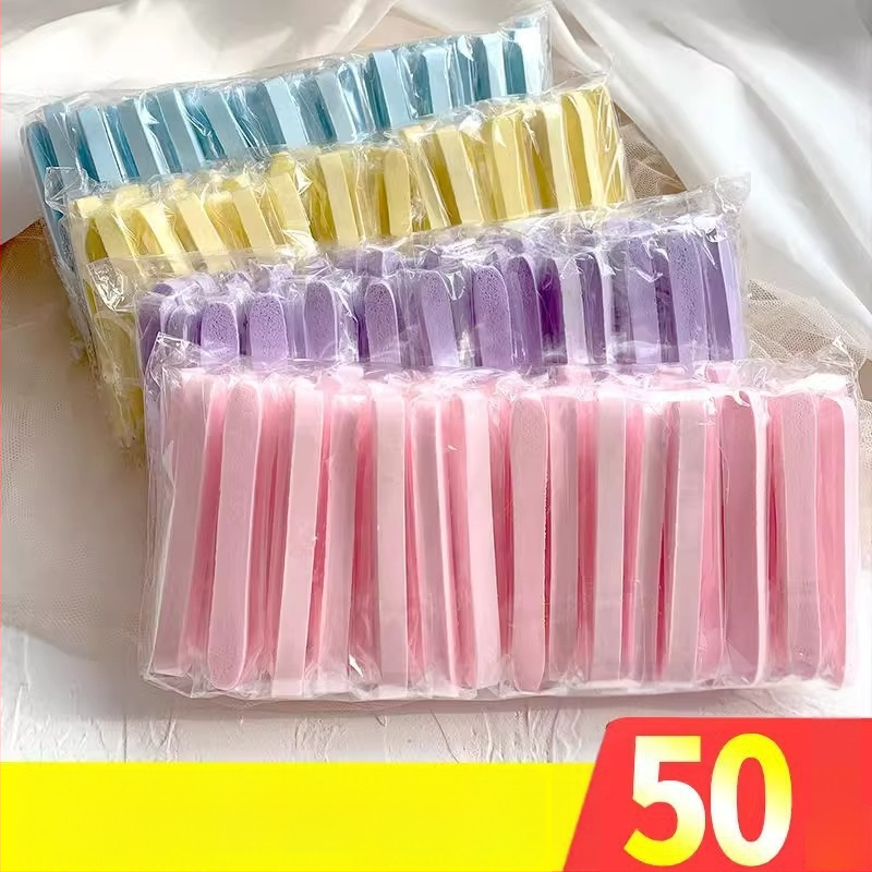 Kompresēta vienreizējās lietošanas sejas attīrīšanas sūklis, PVA materiāls, iepakojumā 500 gab