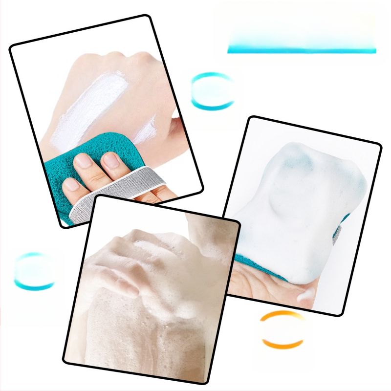 GECOMO PVA veido valymo kempinė su molio kauke, gilus valymas, švelni oda, 600 vnt./pakuotė